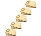 Vhbw 50x bolsa aspiradora compatible con rowenta rs 766 s, rs 770, rs770, rs780 aspiradora - papel, 23 cm x 18 cm, color arena
