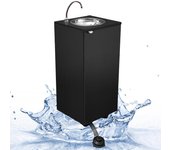 Fregadero autónomo, portátil, independiente mod. basic wenghe con agua caliente