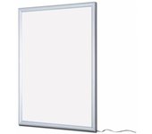 Danieli store | marco abatible para interior con retroiluminación led tamaño a1