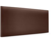 Dhome cabecero de polipiel liso 105x50cm camas 105 - chocolate