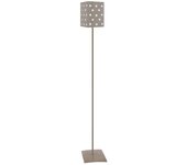 Farola tosel etoiles metal vertical taupe d18 x h90 cm