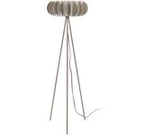 Farola tosel tiago metal trípode taupe d40 x h165 cm