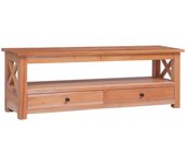 Mueble para tv | mueble de salón | mesa de tv de madera maciza de caoba 120x30x40 cm cfw85941