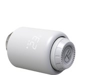 Tellur smart valvula termostatica inteligente wifi para radiador, seguridad infantil, protección frost, compatible con alexa y google