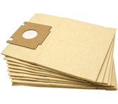 Vhbw 10x bolsa aspiradora compatible con rowenta ro 1435 compact artec 1 aspiradora - papel, 23 cm x 18 cm, color arena