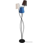 Farola tosel lille tela árbol negro d40 x h168 cm