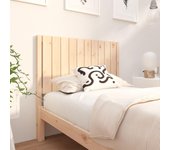 Cabecero 105,5x4x100 cm madera maciza de pino