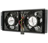 Extralink unidad de enfriamiento de techo de 2 ventiladores con cable a termostato ventilador de refrigeración