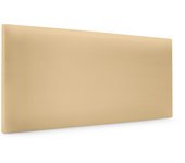 Dhome cabecero de polipiel liso 105x50cm camas 105 - vainilla