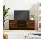Mueble para tv | mueble de salón | mesa de tv madera de ingeniería roble marrón 102x30x37,5 cm cfw19816