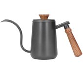 Cafetera con boquilla vertedora de acero inoxidable 304 de 350 ml
