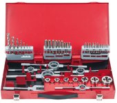 Juego de herramientas de corte de hilo hss. 44 pcs. 331.0644