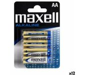 Pilas alcalinas maxell lr06 (12 unidades)