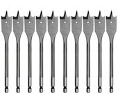 Hikoki 781774 - broca plana para madera conexión 1/4 vástago hexagonal multi-pack 24x150x10 mm
