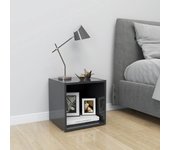 Mueble para tv | mueble de salón | mesa de tv madera contrachapada gris 37x35x37 cm cfw92225
