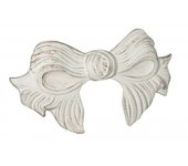 Decoración de madera para el hogar 67x7x38 cm hecho en italia | decoración de pared y adornos de navidad | lazos de madera colgantes