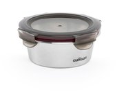 Cuitisan flora - recipiente redondo de 0.3l en acero inoxidable apto microondas