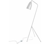 Lámpara de pie versa blanco metal (50 x 148 x 57 cm)