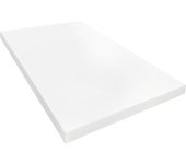 Plancha de espuma poliuretano multiusos - medida: 50 x 100 x 13 cm de grosor - dureza firme - densidad 20 kg/m3