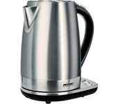 Hervidor agua eléctrico, 1,7l, sin bpa, acero inox, panel de control, resistencia oculta, base 360º, mpm, plata, 2200, mcz-51