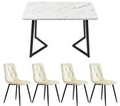 Juego de mesa y sillas de comedor - juego completo que incluye mesa de comedor