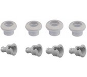 Pack 4 ruedas cesta superior lavavajillas bosch, balay, siemens