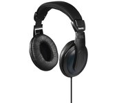 Hama | auricular hi-fi tipo diadema con cable jack 3.5. (cascos con cable funcionales para mvl o tv, cable 1.2m, impedancia 32ohm)