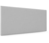 Dhome cabecero de lino natural liso 105x50cm camas 105 - gris claro
