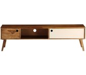 Mueble tv 140 x 30 x 40 cm madera maciza