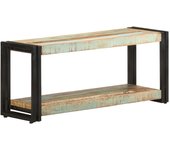 Mueble para tv | mueble de salón | mesa de tv de madera maciza reciclada 90x30x40 cm cfw92989