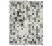 Mantel cuadrados loneta gris (140 x 180 cm)