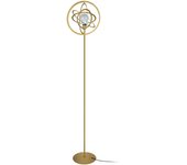 Farola tosel anneaux de saturne metal vertical dorado d40 x h175 cm