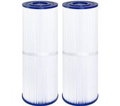 Paquete de 2 filtros de spa compatibles con unicel c-4326 pleatco prb25-in filbur fc-2375, filtro de bañera de hidromasaje, 25 pies cuadrados