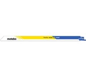 Metabo 631407000 blister de 5 hojas de sierra de sable madera metal perfiles triscado fresado bim 300x0,9 mm