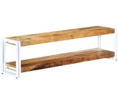 Mueble para tv | mueble de salón | mesa de tv de madera maciza de mango 150x30x40 cm cfw37432