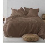 Dúo funda nórdica algodón banús café - 150 (dúo 2 alm)