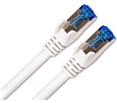 Cable de red rj45 dcu cat 6a s/stp blanco y azul 3 metro