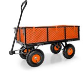 Carrito de transporte con fondo interior y enganche para remolque máximo 350 kg