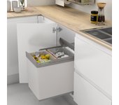 Cubo de basura extraíble para mueble de cocina