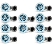 Tobera difusores 6a hunter. alcance 1,80 mts. pack de 10 | oferta exclusiva