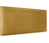 Dhome cabecero de polipiel liso 105x50cm camas 105 - dorado