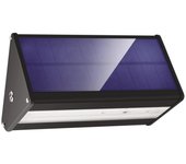 Tienda eurasia - aplique luz exterior con placa solar incorporada, ip65, sensor de proximidad, 3w