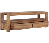 Mueble tv 120 x 30 x 40 cm madera maciza de teca