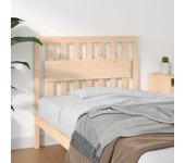 Cabecero 105,5x4x100 cm madera maciza de pino