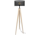 Farola tosel adonis metal trípode natural d45 x h160 cm