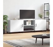 Mueble para tv | mueble de salón | mesa de tv madera de ingeniería blanco 150x30x50 cm cfw70590