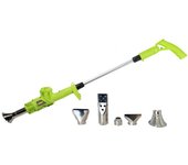 Desbrozadora térmica 2000w 3en1 desbrozadora económica caña y pistola + 5 boquillas kz garden
