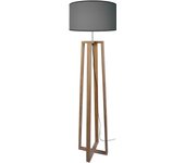 Farola tosel manon tela columna naturales, de aluminio d40 x h155 cm