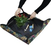 Estera impermeable para trasplante de plantas, estera de trasplante plegable gruesa, estera de jardinería suculenta