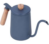 Hervidor de café vertedor 600 ml con pico cisne, mango de madera